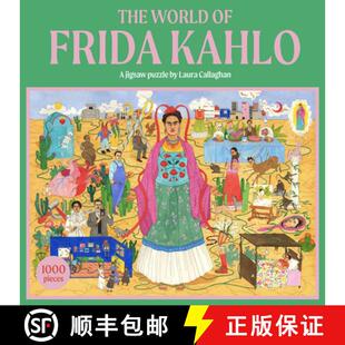 【3-4周达】拼图 弗里达·卡罗的世界 World of Frida Kahlo: A Jigsaw Puzzle [9781786274953]