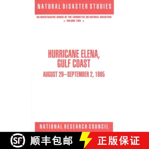 【3-4周达】Hurricane Elena, Gulf Coast: August 29 - September 2, 1985 [9780309044349]