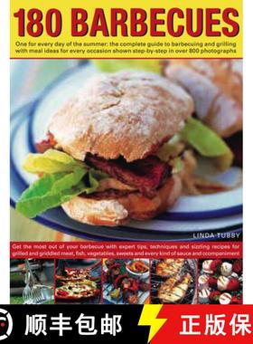 【3-4周达】180 Barbecues: One for Every Day of the Summer - The Complete Guide to Barbecuing and Gril... [9780754816782]