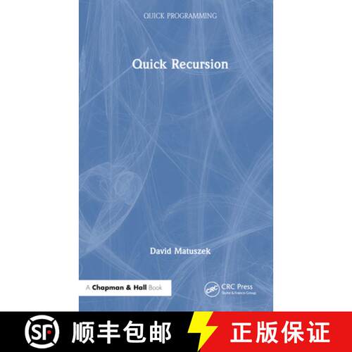 【3-4周达】精装 Quick Recursion [9781032417592]