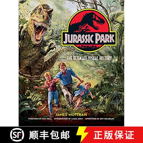 【3-4周达】精装 Jurassic Park: The Ultimate Visual History [9781789098518]