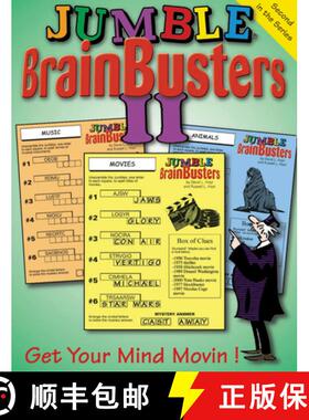 预订 Jumble (R) BrainBusters II: Get Your Mind Movin'! [9781572434240]