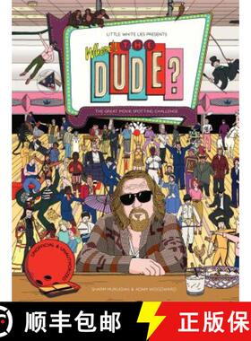 【3-4周达】Where's the Dude?: The Great Movie Spotting Challenge (Search and Find Activity, Movies, t... [9781786272645]