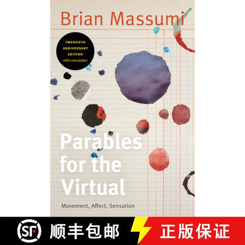 【3-4周达】精装 Parables for the Virtual – Movement, Affect, Sensation [9781478013747]