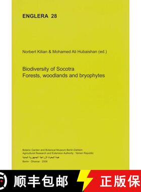 预订 Biodiversity of Socotra: Forests, Woodlands and Bryophytes [9783921800614]