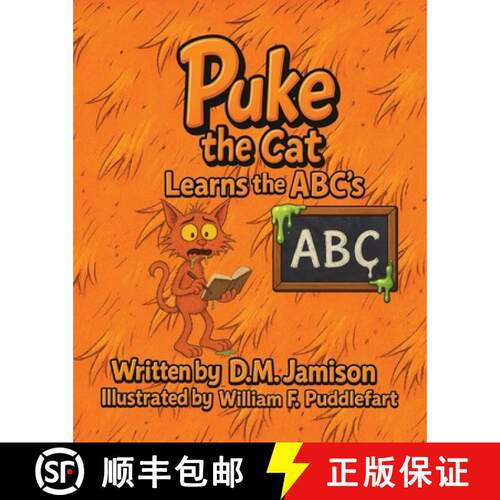 【3-4周达】Puke the Cat Learns the ABC's [9798349566356]
