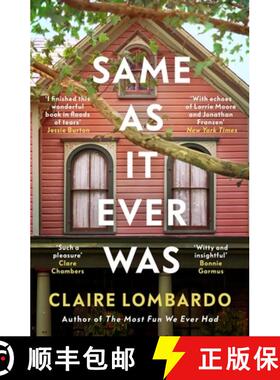 【3-4周达】Same As It Ever Was : An immersive and joyful summer read from the author of Reese's Bookc... [9781399608237]