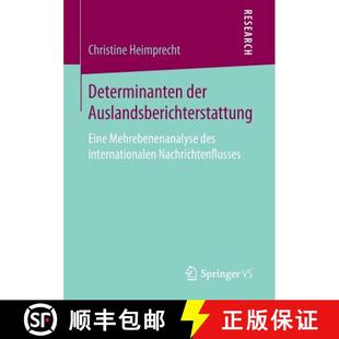 internationalen 9783658148195 Determinanten Eine Mehrebenenanalyse Auslandsberichterstattung 4周达 der N... des