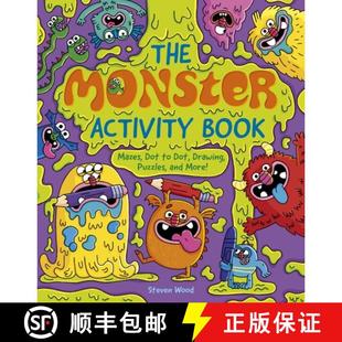 Activity 9781398844735 Drawing The Monster Puzzles Mazes Book More 预订 Dot and
