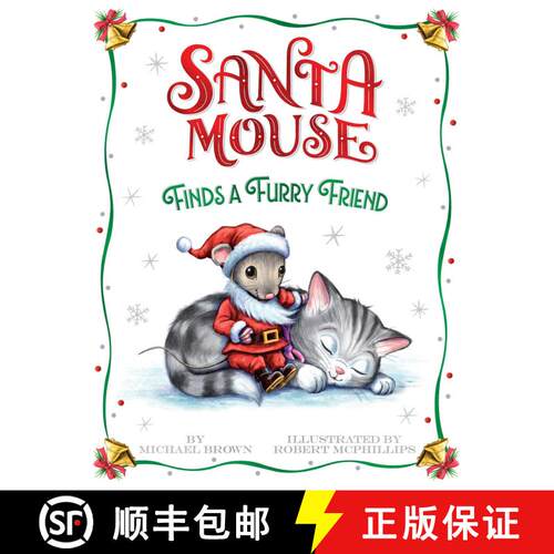 【3-4周达】精装 Santa Mouse Finds a Furry Friend [9781665960892]