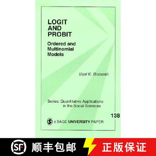 【3-4周达】Logit and Probit: Ordered and Multinomial Models [9780761922421]
