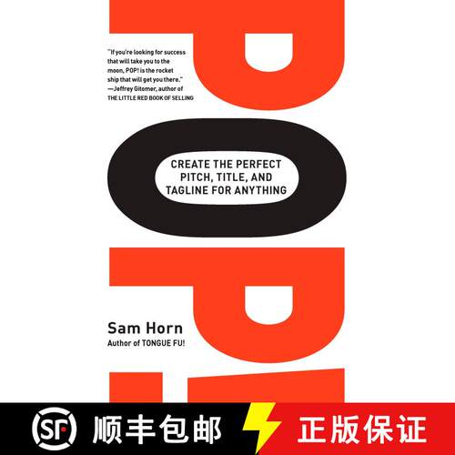【3-4周达】POP!: Create the Perfect Pitch, Title, and Tagline for Anything [9780399533617]