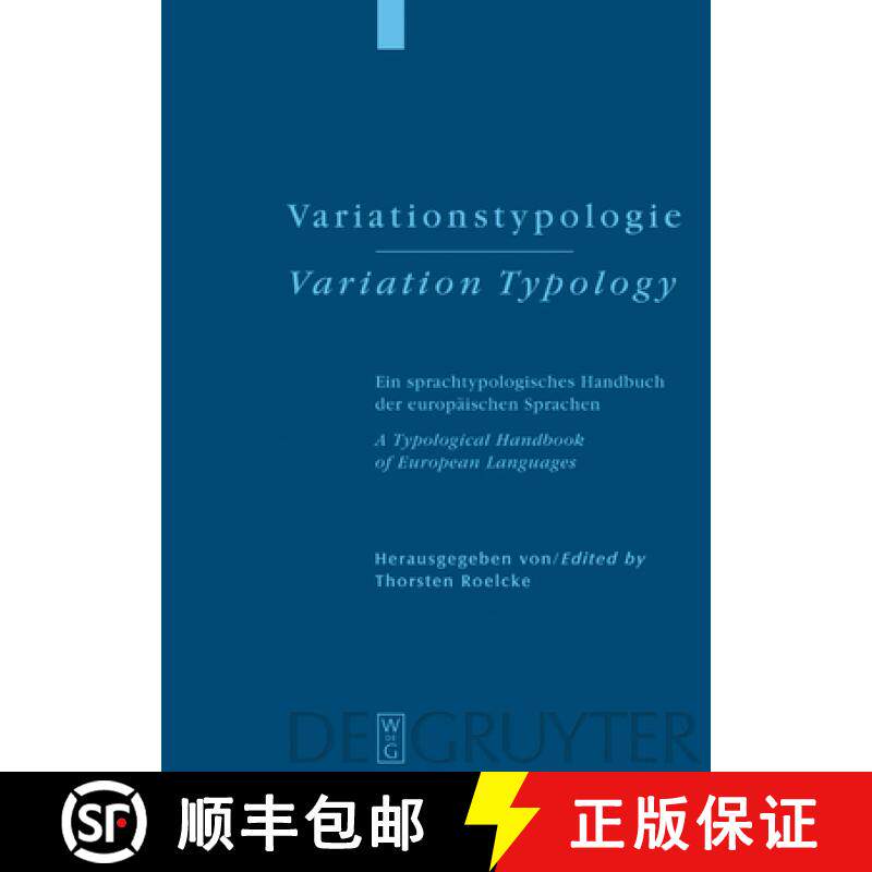 预订 Variationstypologie / Variation Typology: Ein sprachtypologisches Handbuch der europaischen Spra... [9783110160833]