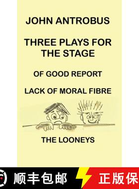 【3-4周达】John Antrobus - Three Plays for the Stage (hardback) [9781629338767]