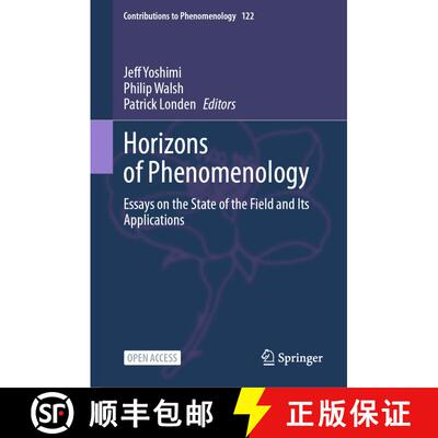 【3-4周达】精装 Horizons of Phenomenology : Essays on the State of the Field and Its Applications [9783031260735]