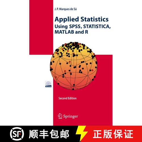 【3-4周达】精装 Applied Statistics Using Spss, Statistica, MATLAB and R [With CDROM] (2nd ed. 2007) [9783540719717]