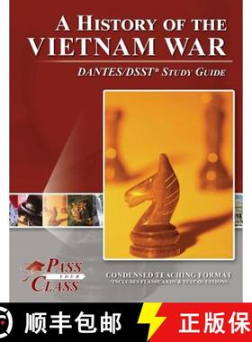 【3-4周达】A History of the Vietnam War DANTES / DSST Test Study Guide [9781614335917]