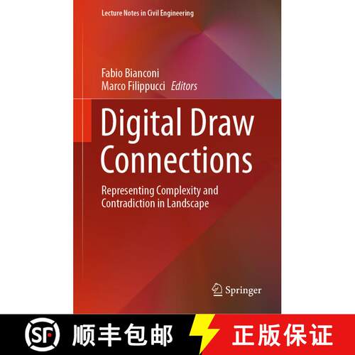【3-4周达】精装 Digital Draw Connections : Representing Complexity and Contradiction in Landscape [9783030597429]