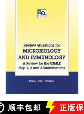 【3-4周达】Review Questions for Microbiology and Immunology: A Review for the Usmle, Step 1, 2 and 3 ... [9781850700203]