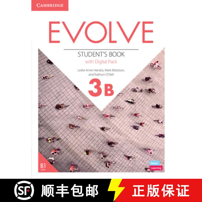 【3-4周达】Evolve Level 3b Student's Book with Digital Pack [9781009231848]