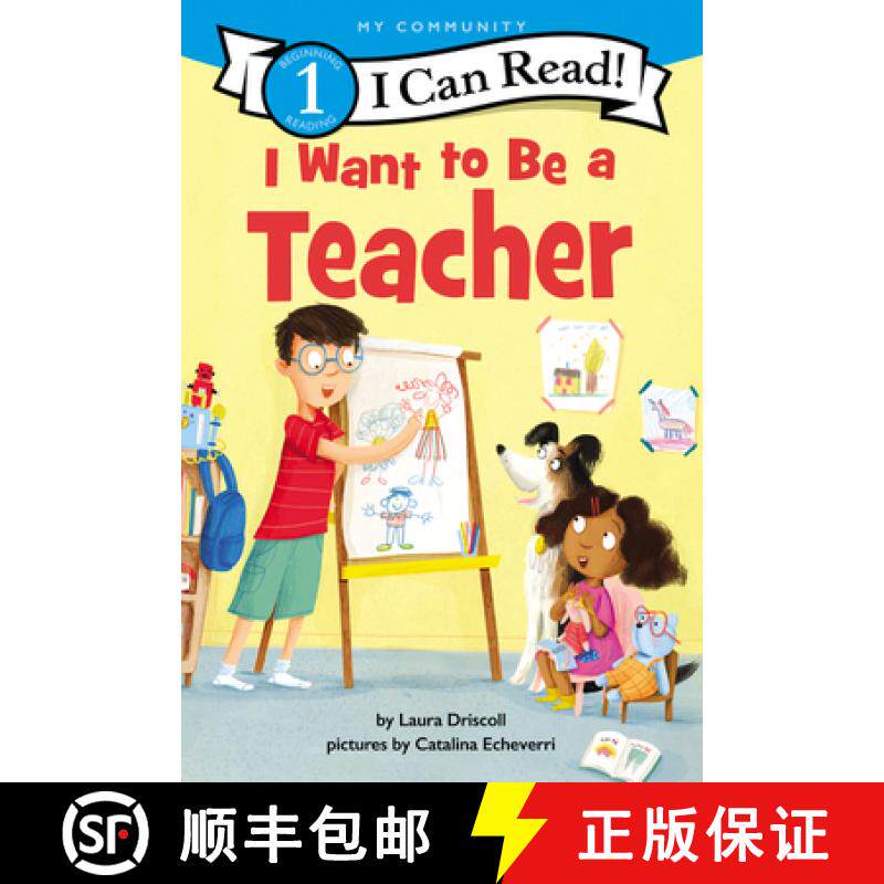 【3-4周达】I Want to Be a Teacher: A My Community I Can Read [9780062989550]