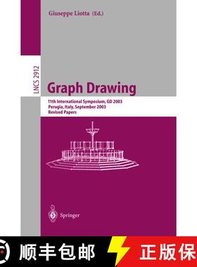 【3-4周达】Graph Drawing: 11th International Symposium, GD 2003, Perugia, Italy, September 21-24, 200... [9783540208310]