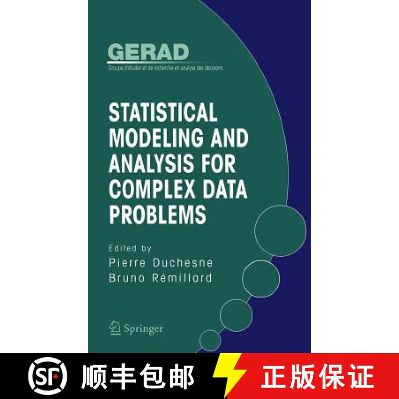 【3-4周达】Statistical Modeling and Analysis for Complex Data Problems [9780387245546]