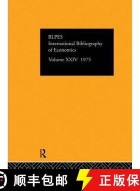 【3-4周达】Ibss: Economics: 1975 Volume 24 [9780422762205]