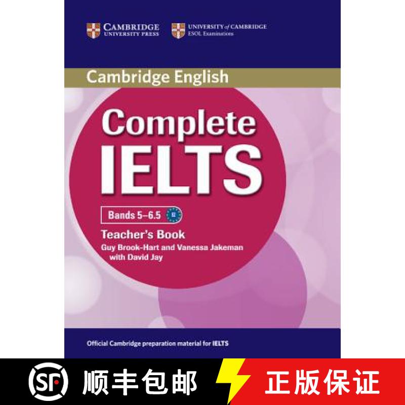 【3-4周达】Complete IELTS Bands 5-6.5 Teacher's Book: - Complete IELTS Bands 5-6.5 Teacher's Book [9780521185165]图片