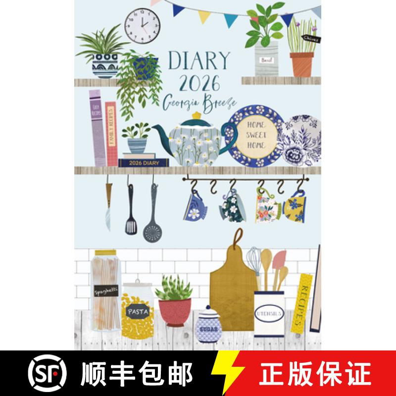 【2-3周达】2026 Georgia Breeze Diary Planner [9781529846652]
