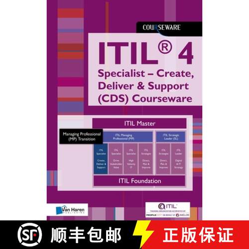 【3-4周达】Itil(r) 4 Specialist - Create, Deliver & Support (Cds) Courseware [9789401806145]