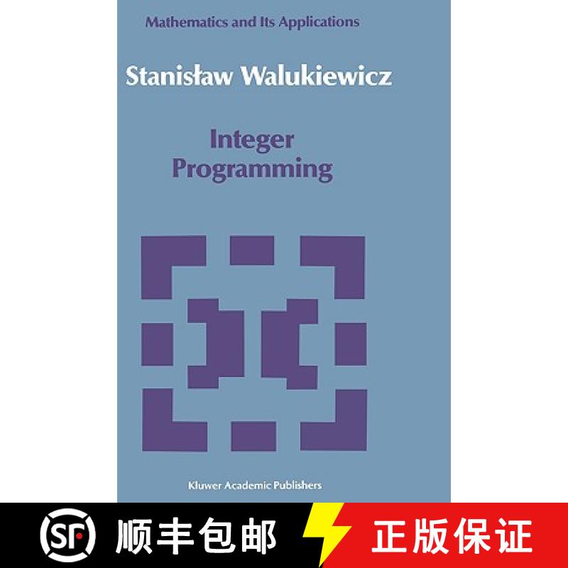 【4周达】Integer Programming [9780792307266]
