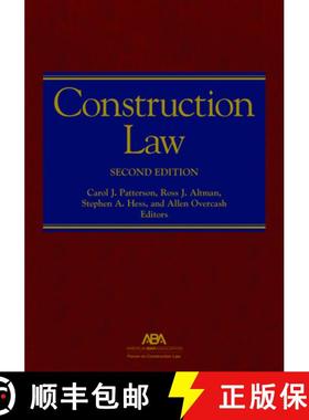【3-4周达】Construction Law, Second Edition [9781641054645]
