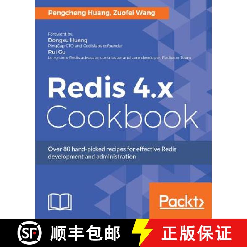 预订 Redis 4.x Cookbook: Over 80 hand-picked recipes for effective Redis development and administration [9781783988167]