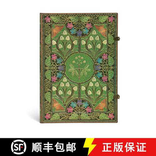 【3-4周达】Poetry in Bloom Grande Unlined Hardcover Journal [9781439746127]
