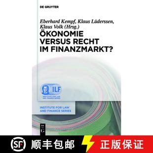 OEkonomie Versus Recht Finanzmarkt? 4周达 9783110266658