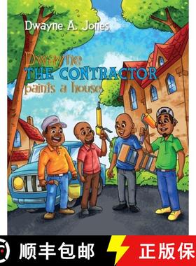 【3-4周达】Dwayne the Contractor Paints a House [9781737406822]