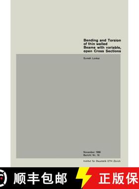 【3-4周达】Bending and Torsion of Thin Walled Beams with Variable, Open Cross Sections [9783034840699]