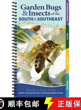 【3-4周达】Garden Bugs & Insects of the South & Southeast : Identify Pollinators, Pests, and Other Ga... [9781591939801]