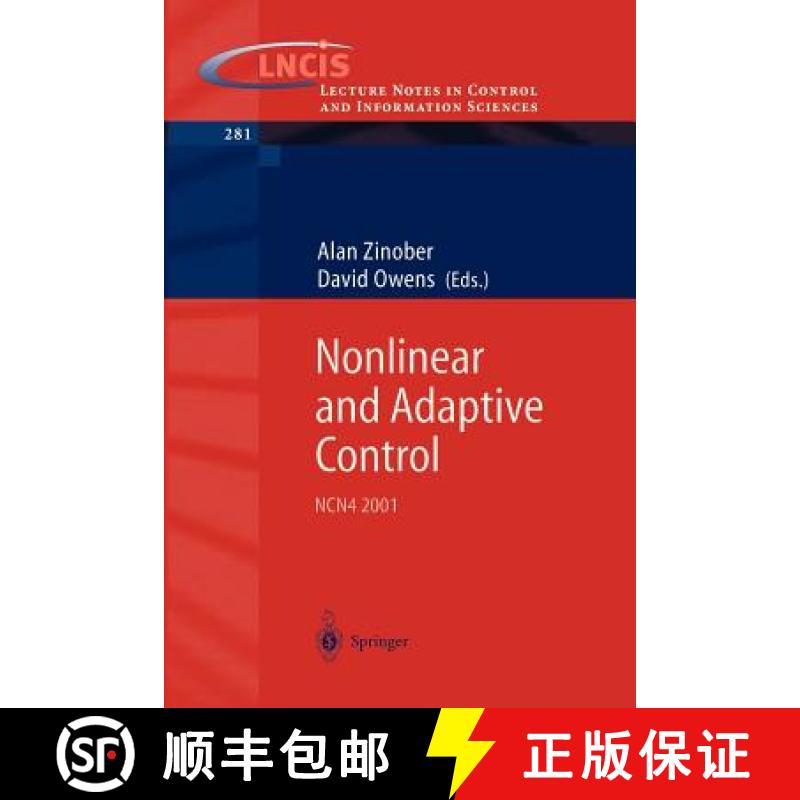 【3-4周达】Nonlinear and Adaptive Control : NCN4 2001 [9783540432401]
