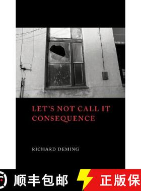 【3-4周达】Let's Not Call It Consequence [9781905700660]