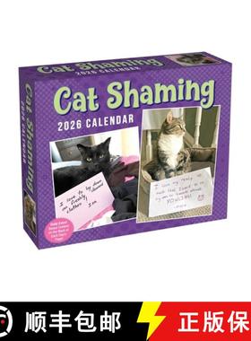 【3-4周达】Cat Shaming 2026 Day-To-Day Calendar [9781524898113]