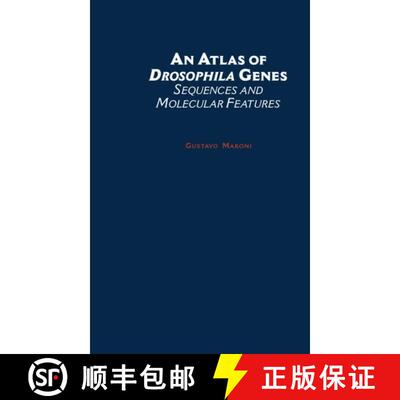 【3-4周达】精装 An Atlas of Drosophila Genes: Sequences and Molecular Features [9780195071160]