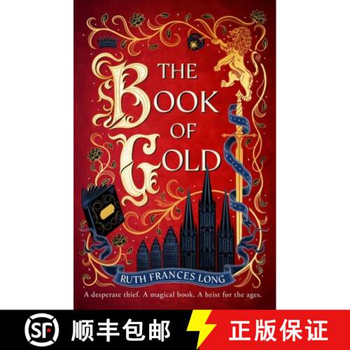 【3-4周达】The Book of Gold : the first magical book heist novel in the Feral Gods trilogy [9781399731584]