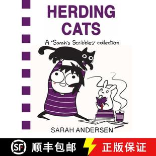 Collection 9781449489786 Herding Sarah 4周达 Cats 莎拉安徒生漫画 Scribbles
