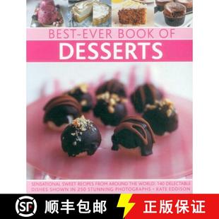 【3-4周达】Best-Ever Book of Desserts: Sensational Sweet Recipes from Around the World: 140 Delectabl... [9780857235695]
