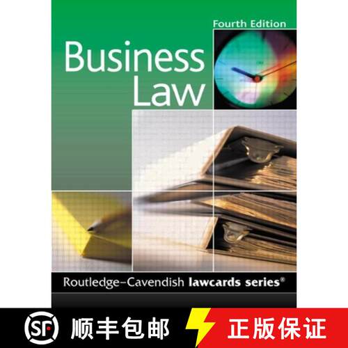 【3-4周达】CAVENDISH, BUSINESS LAWCARDS 4/E [9781845680220]