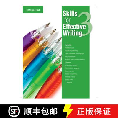 【3-4周达】Skills for Effective Writing Level 3 Student's Book [9781107613560]