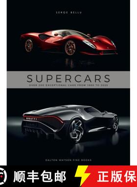 【3-4周达】Supercars: Over 200 Exceptional Cars from 1980 to 2025 [9781956309300]