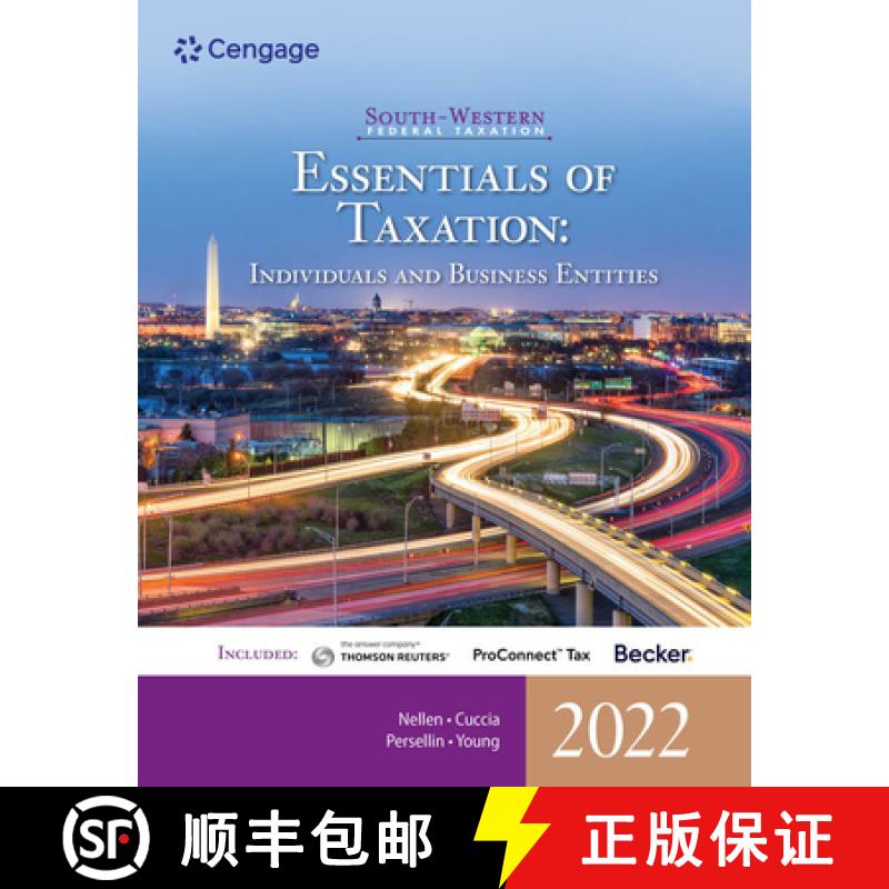 【3-4周达】South-Western Federal Taxation 2022: Essentials of Taxation: Individuals and Business Enti... [9780357519431]